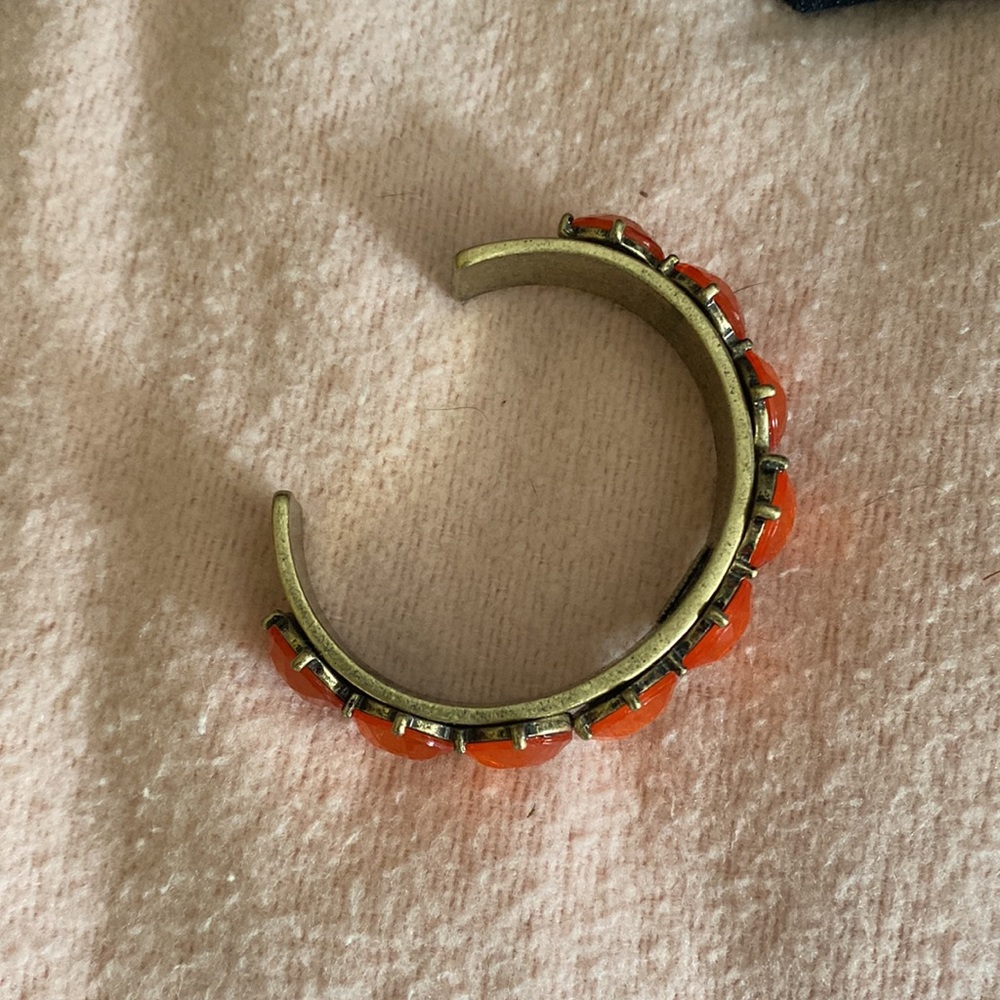 Desert Ruby Gem Cuff - image 3